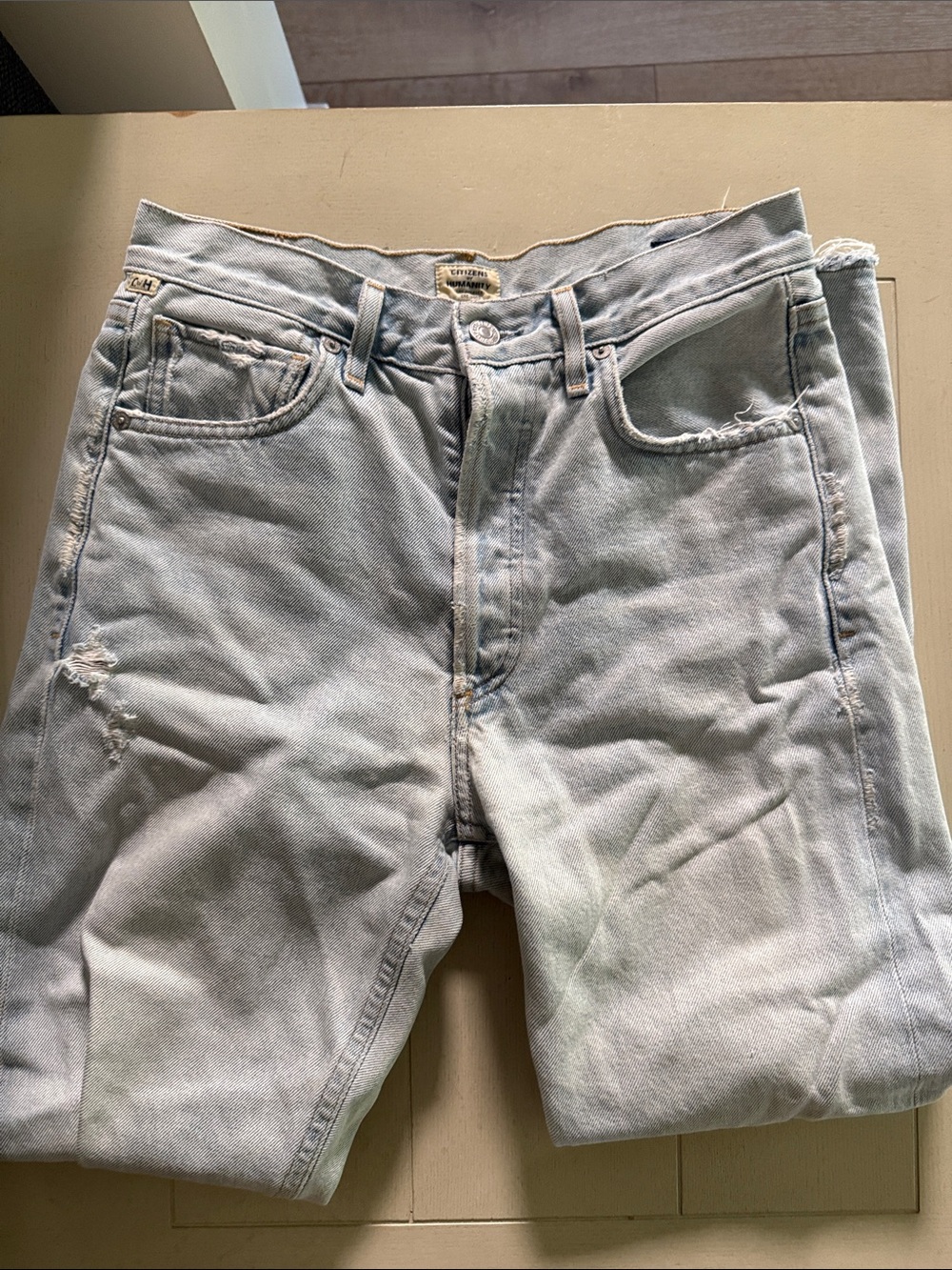 Citizens Of Humanity Light Blue Relaxed Jeans